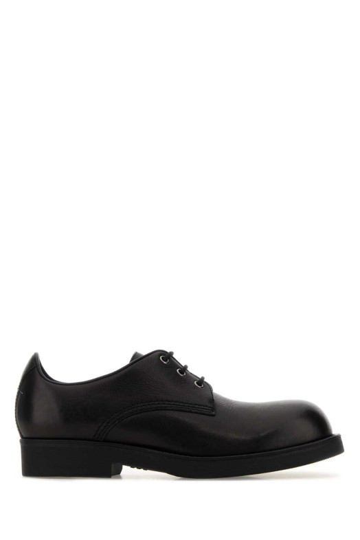 Black leather lace-up shoes MM6 MAISON MARGIELA (SH1WQ0007P7431)