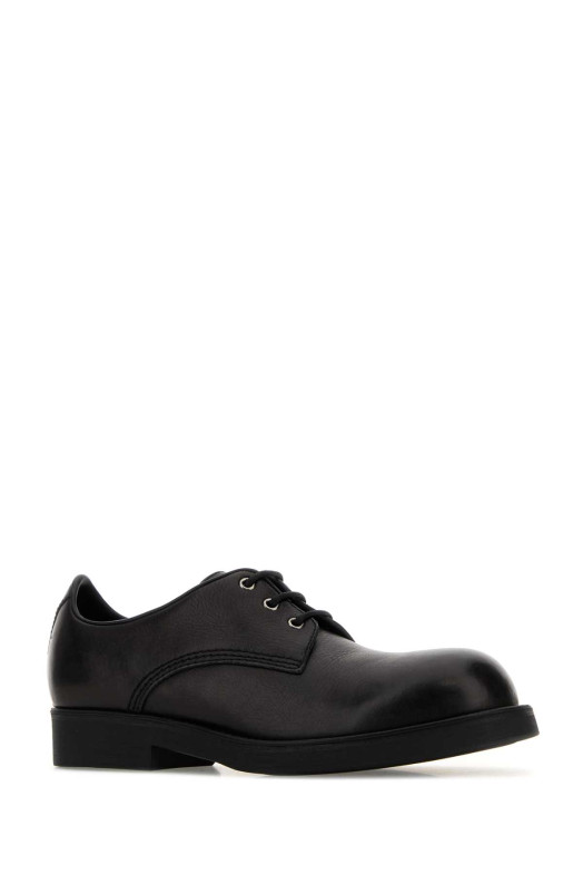 Black leather lace-up shoes MM6 MAISON MARGIELA (SH1WQ0007P7431)