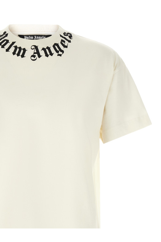 'Neck Logo' T-shirt Black-grey