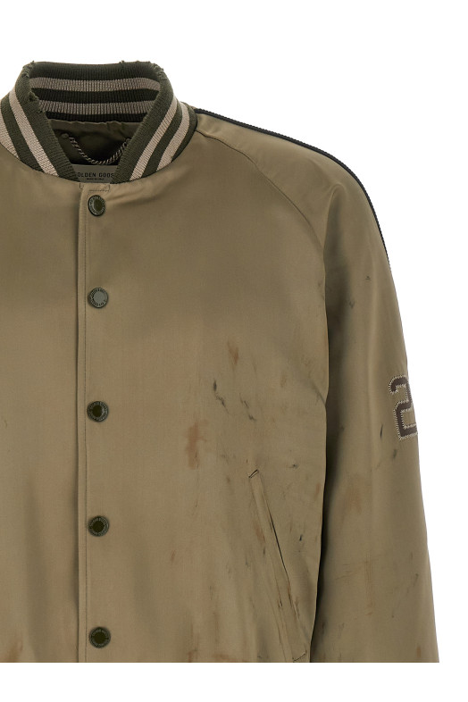 'Journey' bomber jacket Green