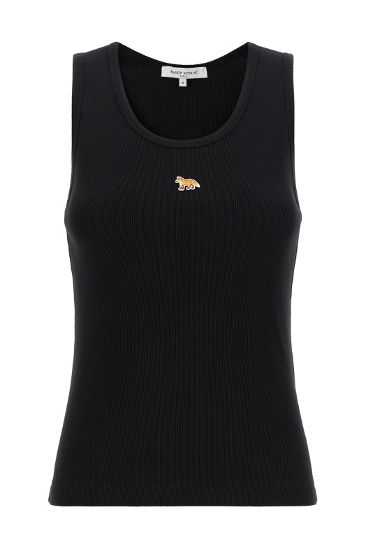 'Baby Fox' tank top Black
