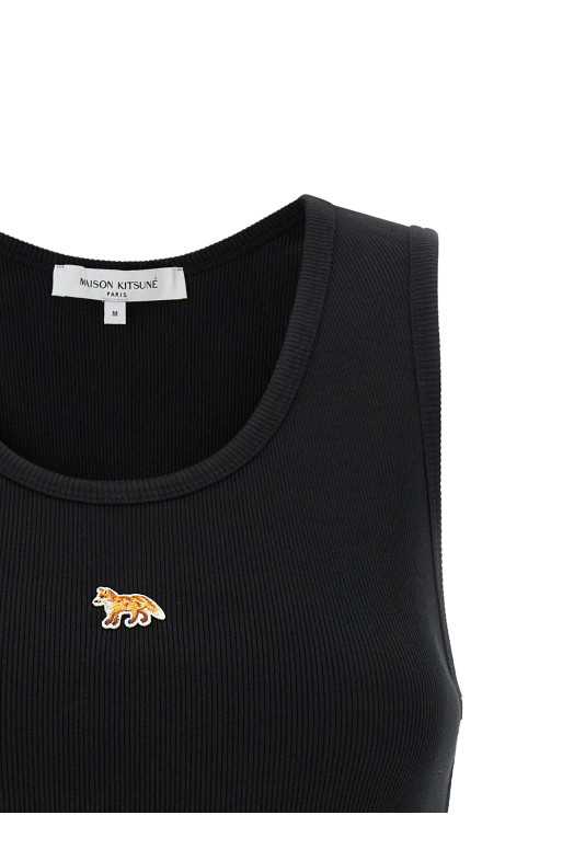 'Baby Fox' tank top Black