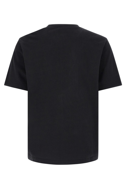 'Grey Fox Head' T-shirt Black