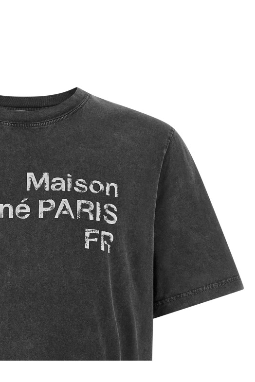 'Maison Kitsuné Paris 2002' T-shirt Black