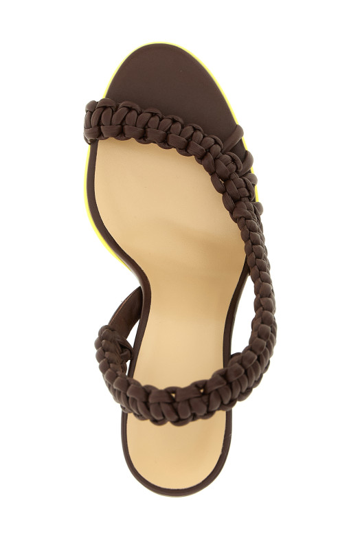 'Fendi Arco' sandals Brown
