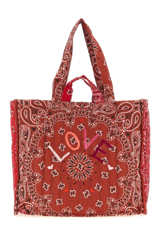 'Cabas' maxi shopping bag Red
