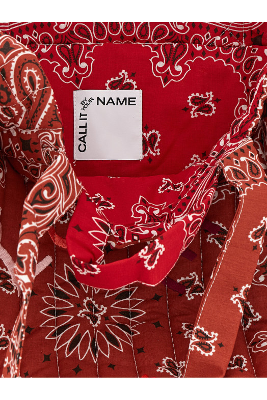 'Cabas' maxi shopping bag Red