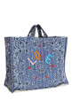 'Cabas' maxi shopping bag Blue