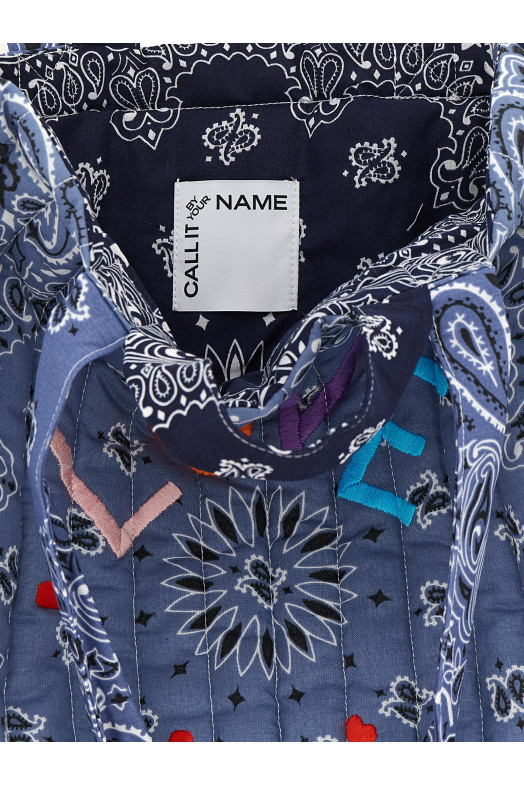 'Cabas' maxi shopping bag Blue