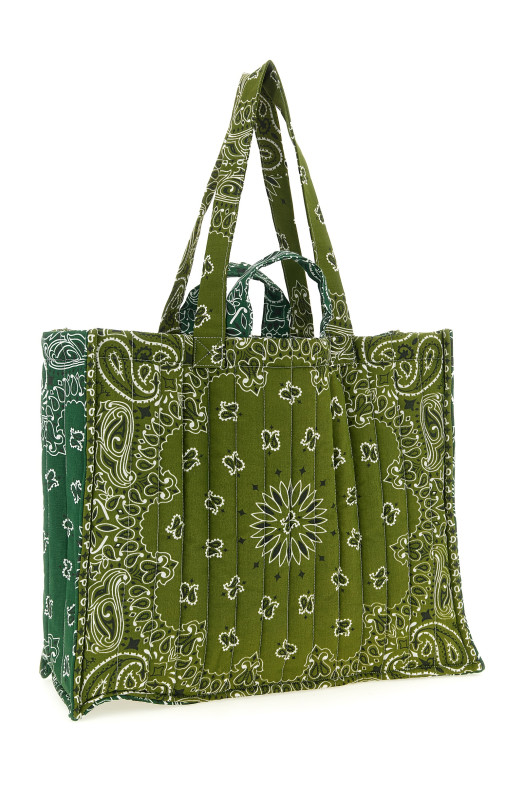 'Cabas' maxi shopping bag Green