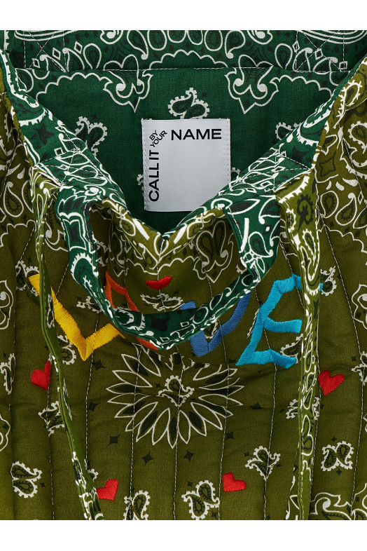 'Cabas' maxi shopping bag Green