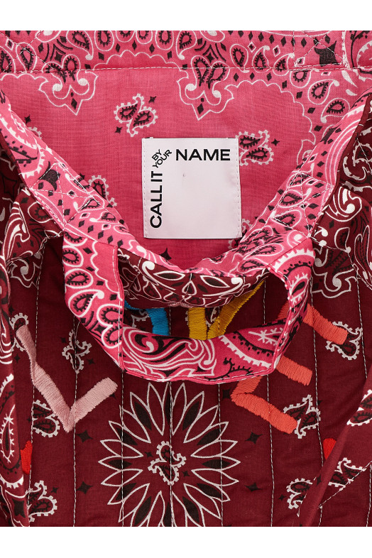 'Cabas' maxi shopping bag Fuchsia