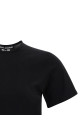 Sculptural background t-shirt Black