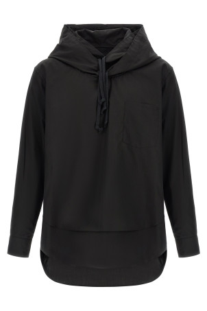 Double layer blouse Black