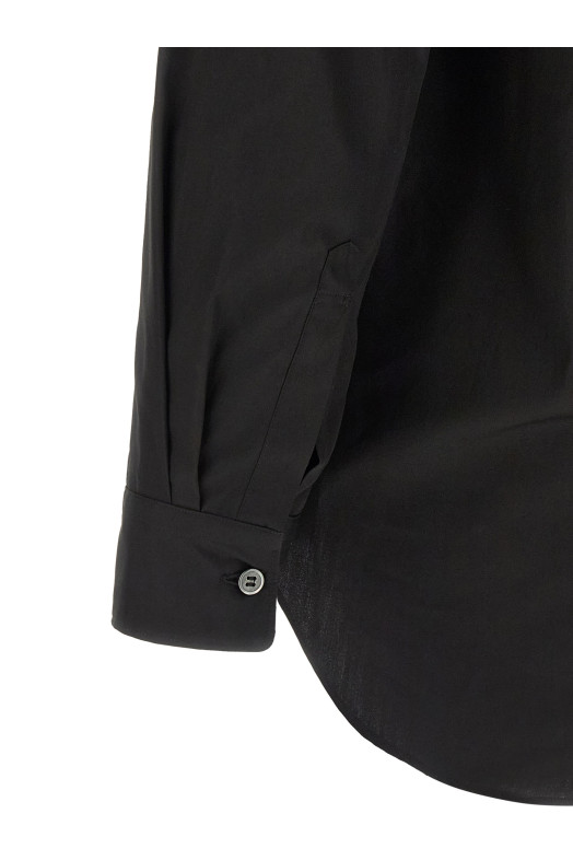 Double layer blouse Black