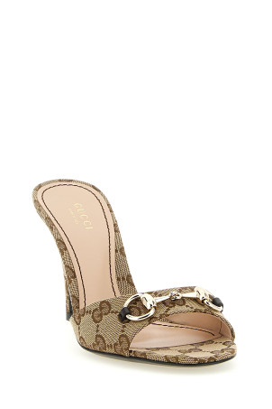 'Morsetto' slides Beige