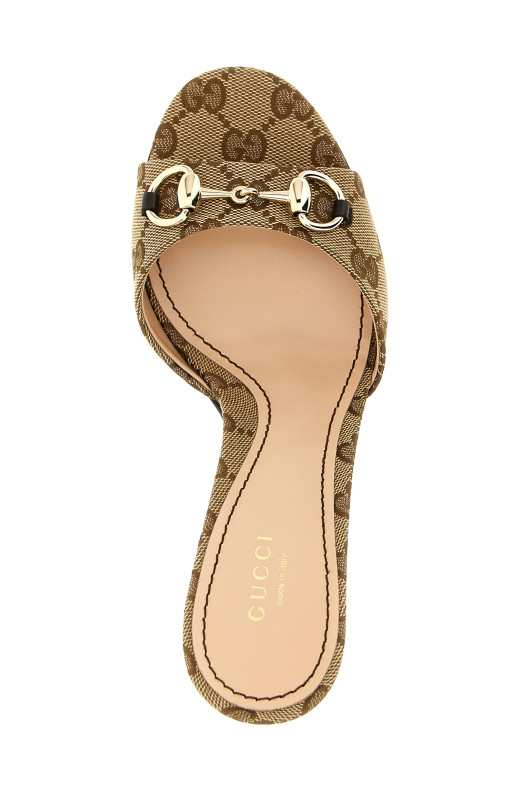 'Morsetto' slides Beige