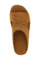 'Goldenstar Hi Cutout' slides Brown