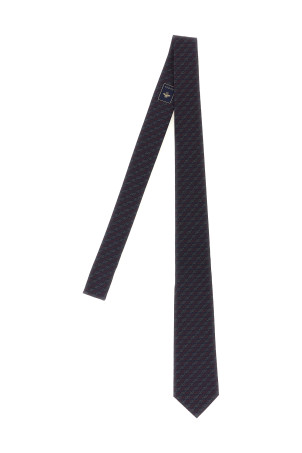 GG jacquard tie Blue