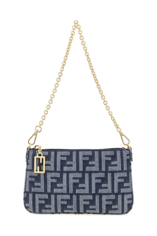 'Baguette' pouch Blue