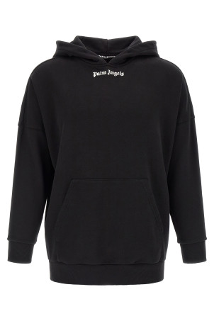 'Classic Logo' hoodie Black-grey