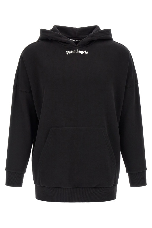 'Classic Logo' hoodie Black-grey