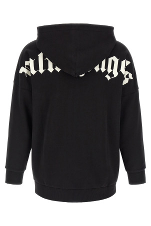 'Classic Logo' hoodie Black-grey