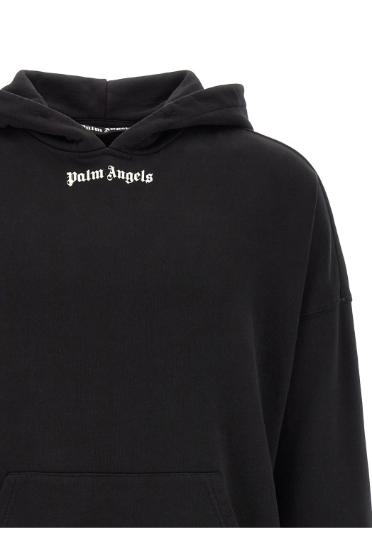 'Classic Logo' hoodie Black-grey