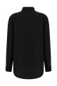 Shirt with scarf Black