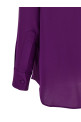Shirt with scarf Purple