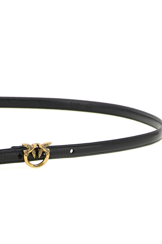 'Love Berry' belt Black