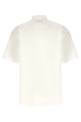 Logo embroidery shirt White
