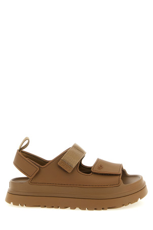 'GoldenGlow' sandals Brown
