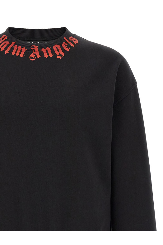'Neck Logo' sweatshirt Black