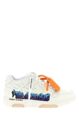'Out Of Office For Walking' sneakers White