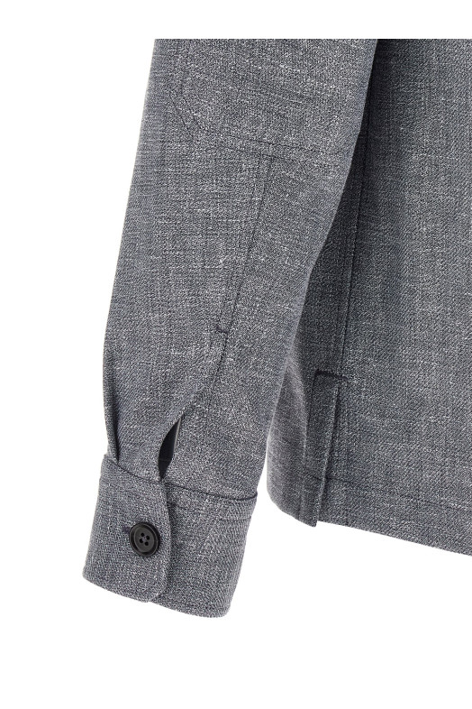 'Crossover' overshirt Blue