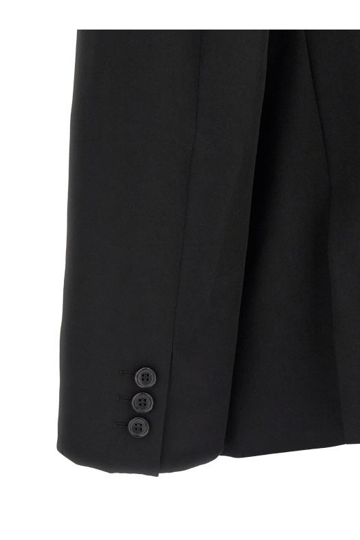 Double-breasted blazer Black