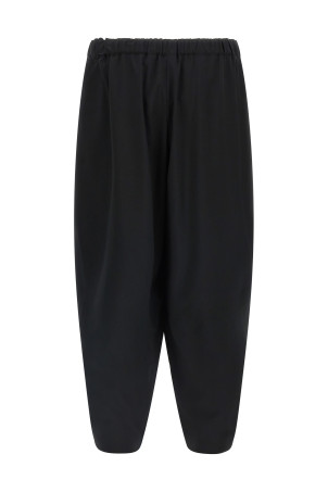 Wool pants Black