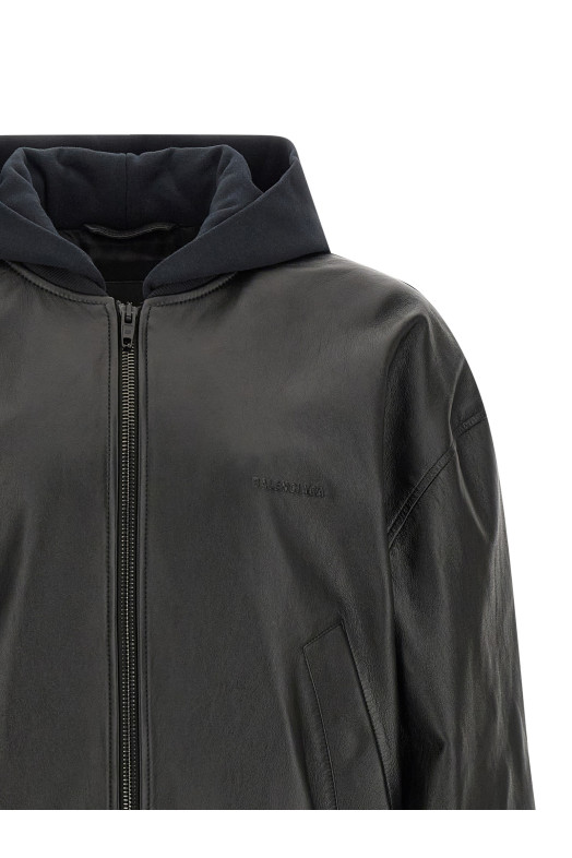 'Salon de Couture' bomber jacket Black