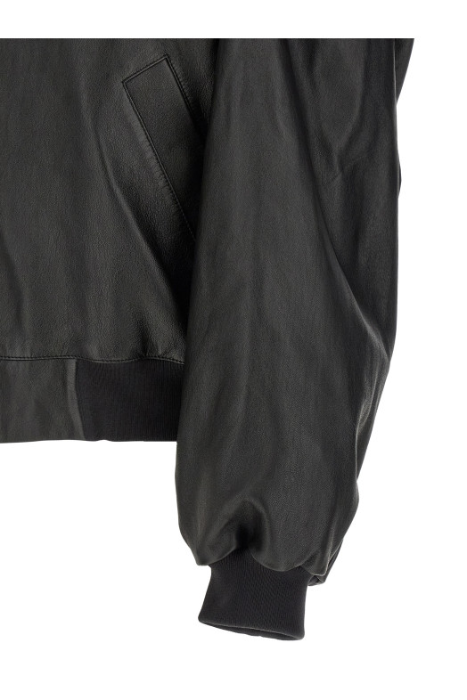 'Salon de Couture' bomber jacket Black