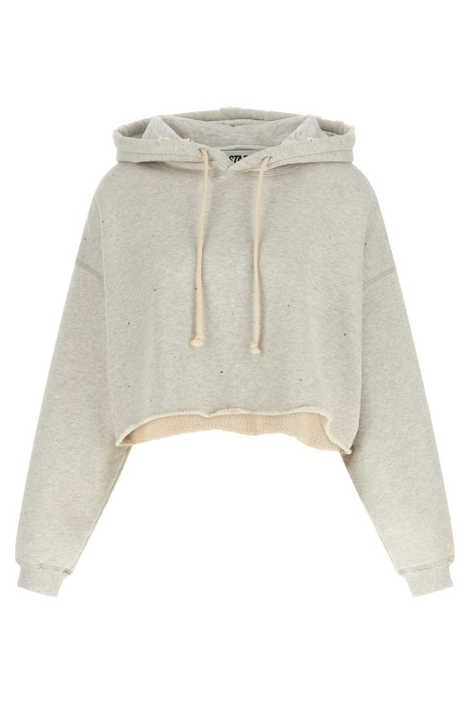 Crystal hoodie Gray
