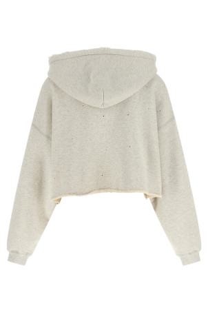 Crystal hoodie Gray