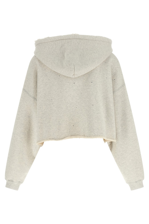 Crystal hoodie Gray