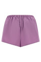 Poplin shorts Purple