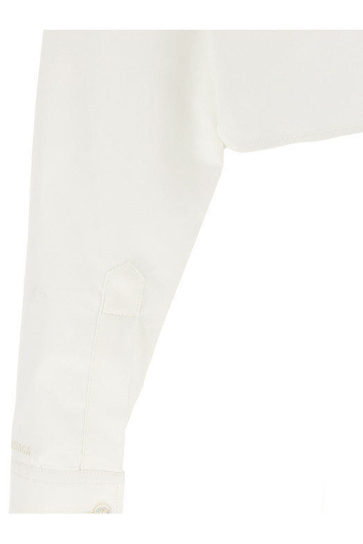 Cropped shirt White