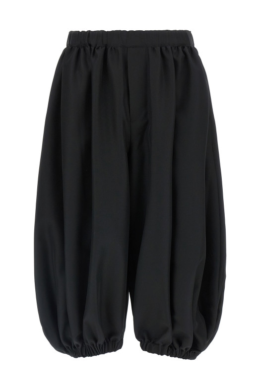 Loose leg pants Black