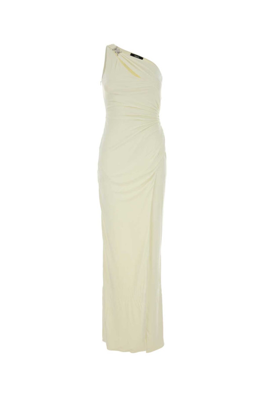Ivory satin long dress VERSACE (10226121A12497)