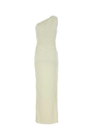 Ivory satin long dress VERSACE (10226121A12497)