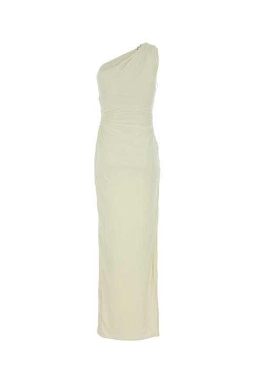Ivory satin long dress VERSACE (10226121A12497)