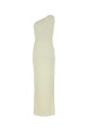 Ivory satin long dress VERSACE (10226121A12497)
